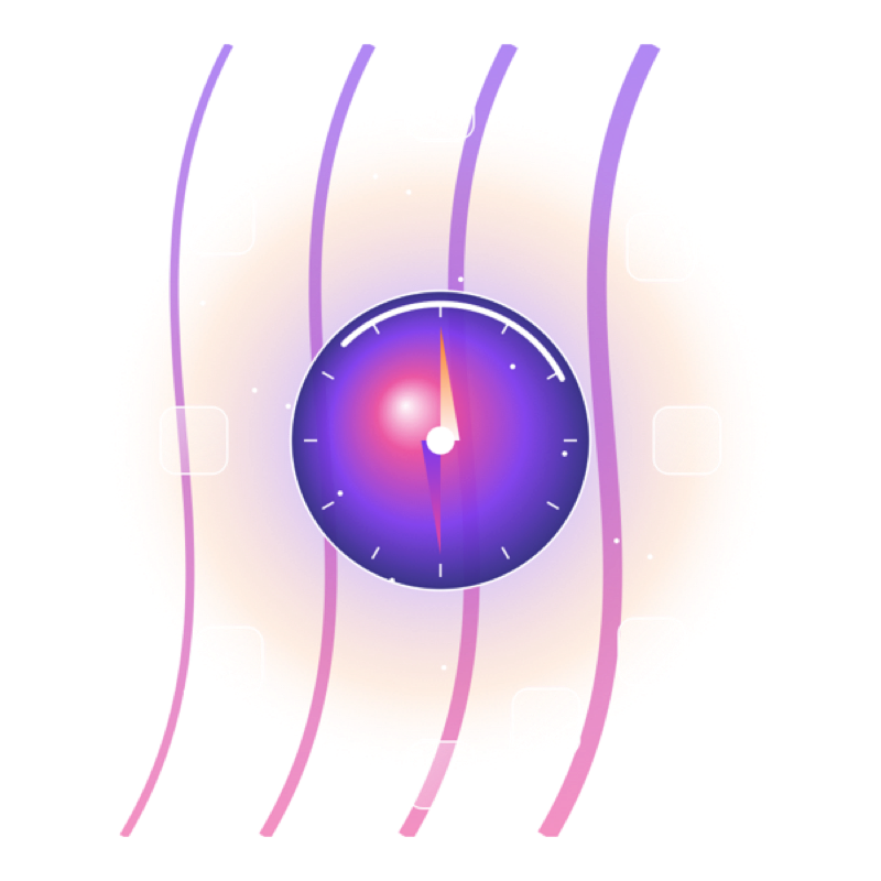 LeadPilot 3D Glass Compass AI Growth Visual
